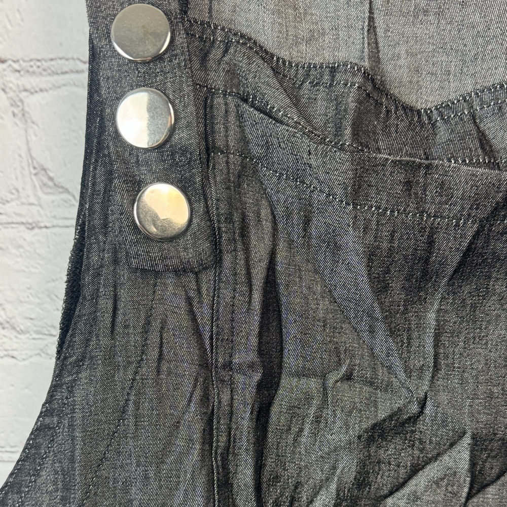 BloomChic Black Metallic Midi Dress Size Large - Picture 7 of 8
